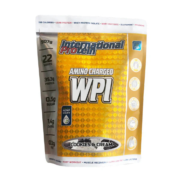 AMINO CHARGED WPI BY INTERNATIONAL PROTEIN