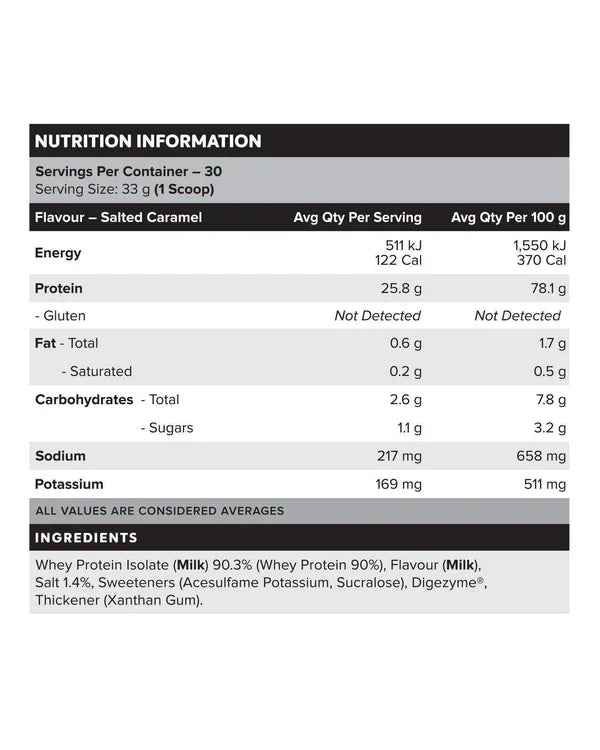PROTEIN ISOLATE BY MUSCLE NATION