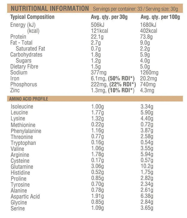 RAW SLIM & TONE PROTEIN BY AMAZONIA