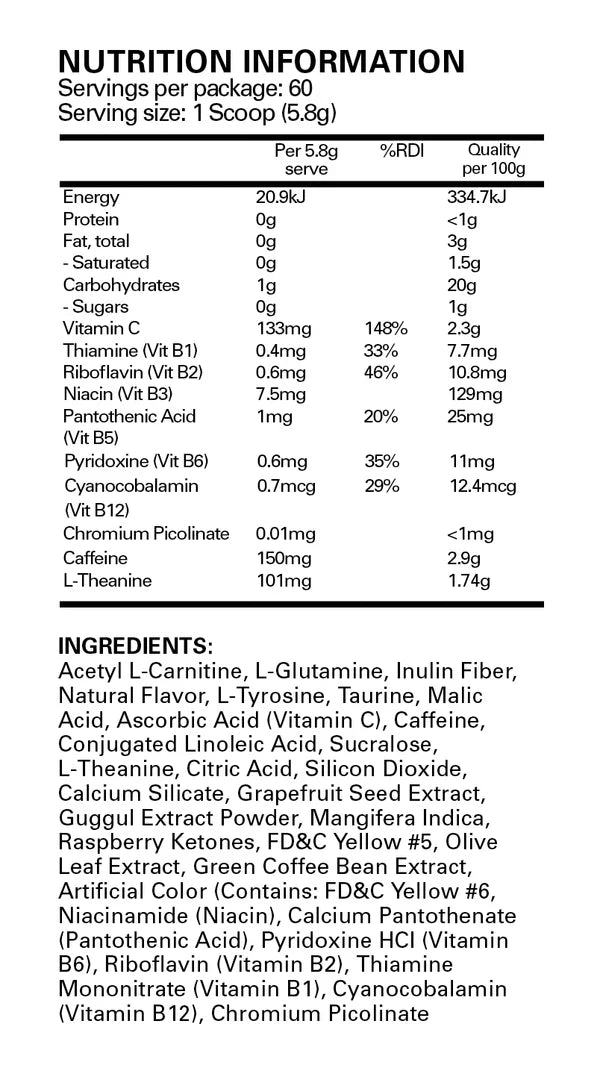 OxyShred Hardcore by EHP Labs