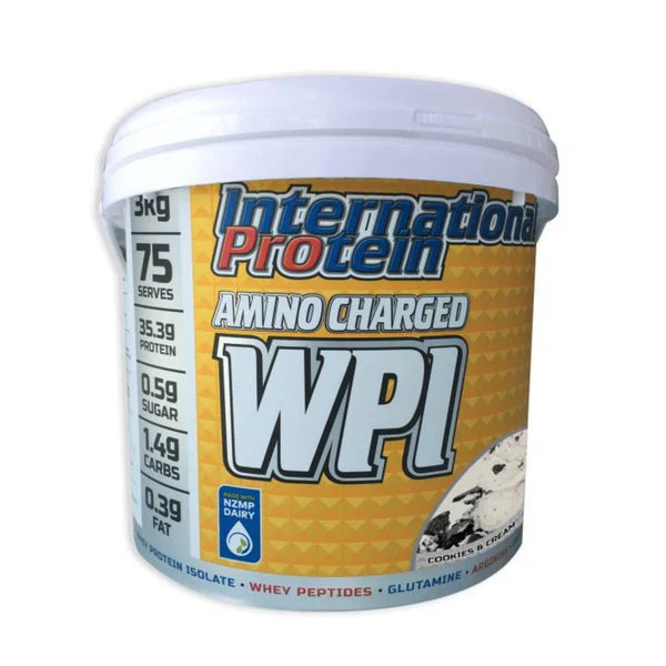 AMINO CHARGED WPI BY INTERNATIONAL PROTEIN