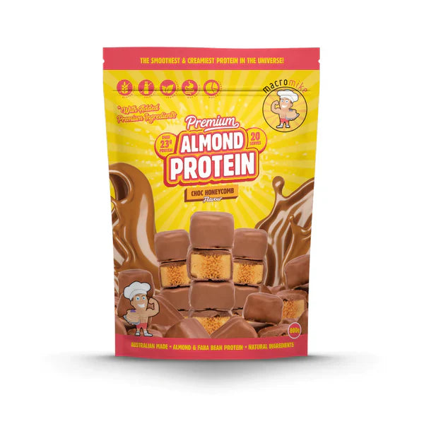 ALMOND PLANT PROTEIN BY MACRO MIKE