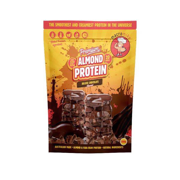 ALMOND PLANT PROTEIN BY MACRO MIKE