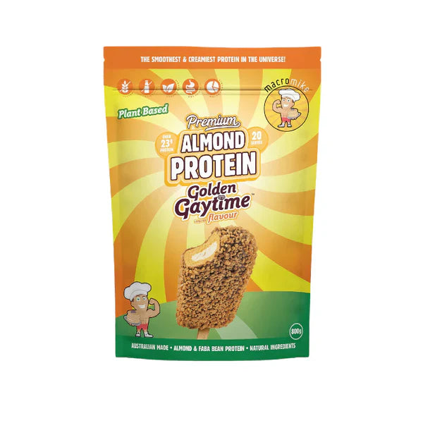 ALMOND PLANT PROTEIN BY MACRO MIKE