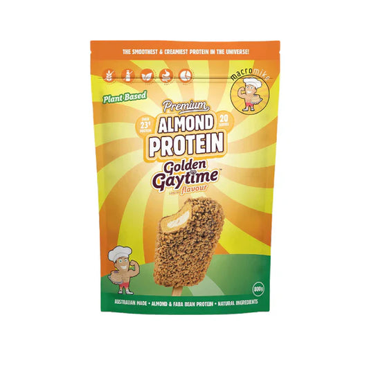 ALMOND PLANT PROTEIN BY MACRO MIKE