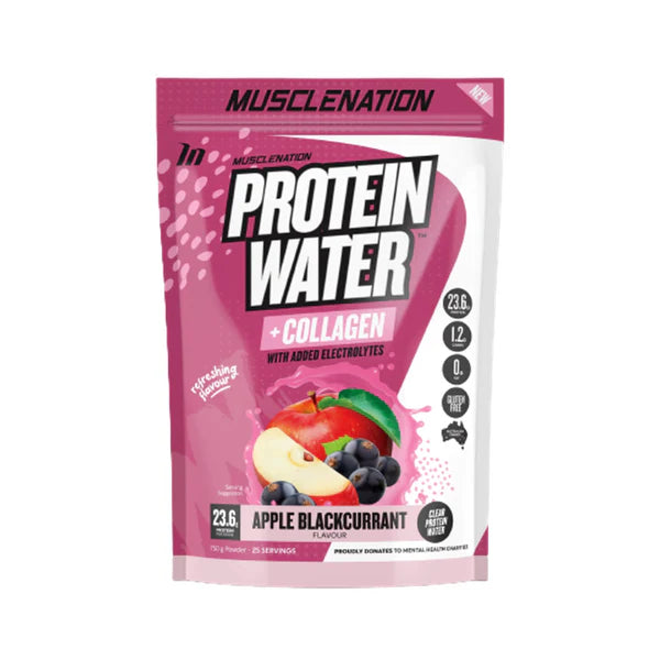 PROTEIN WATER + COLLAGEN BY MUSCLE NATION