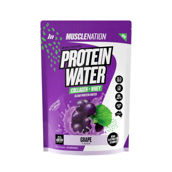 PROTEIN WATER + COLLAGEN BY MUSCLE NATION