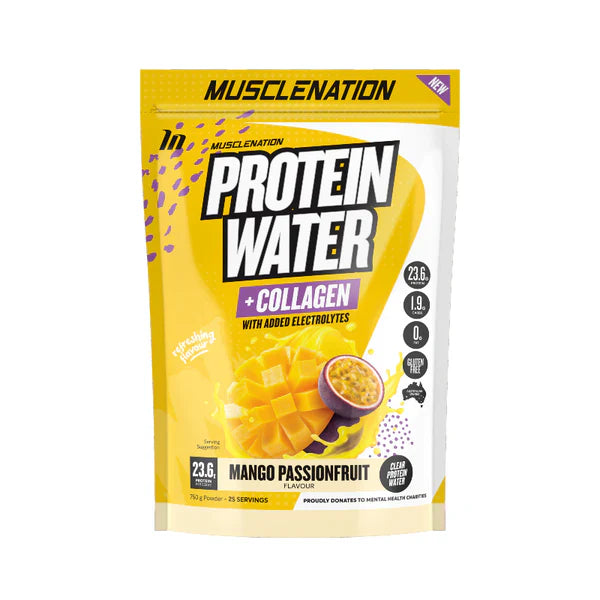 PROTEIN WATER + COLLAGEN BY MUSCLE NATION