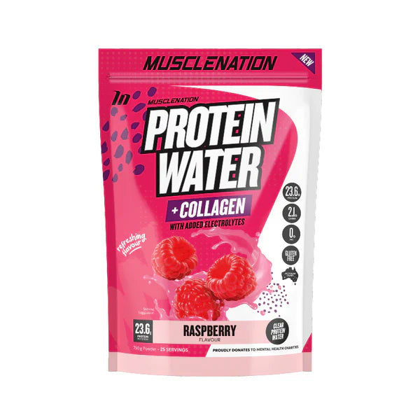 PROTEIN WATER + COLLAGEN BY MUSCLE NATION