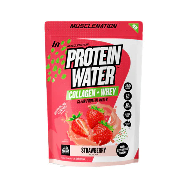 PROTEIN WATER + COLLAGEN BY MUSCLE NATION