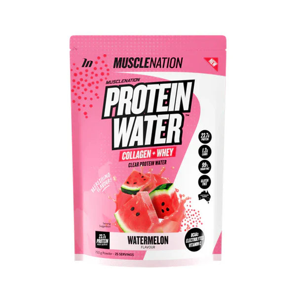 PROTEIN WATER + COLLAGEN BY MUSCLE NATION