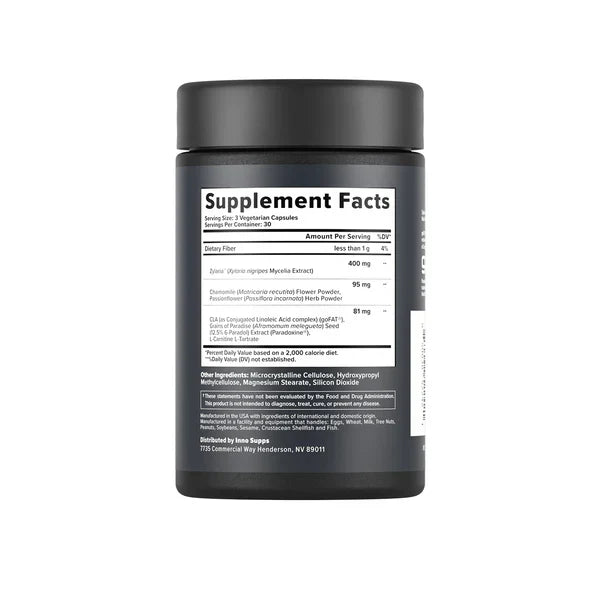 Night Shred Black by Inno Supps