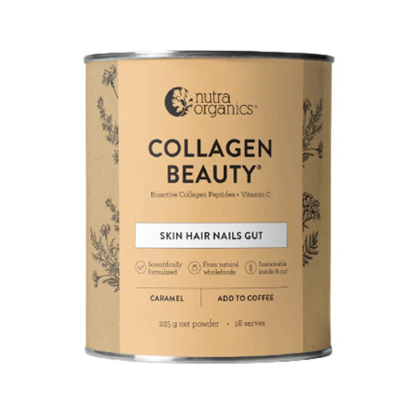 Collagen Beauty (Skin Hair Nails Gut) Powder by Nutra Organics