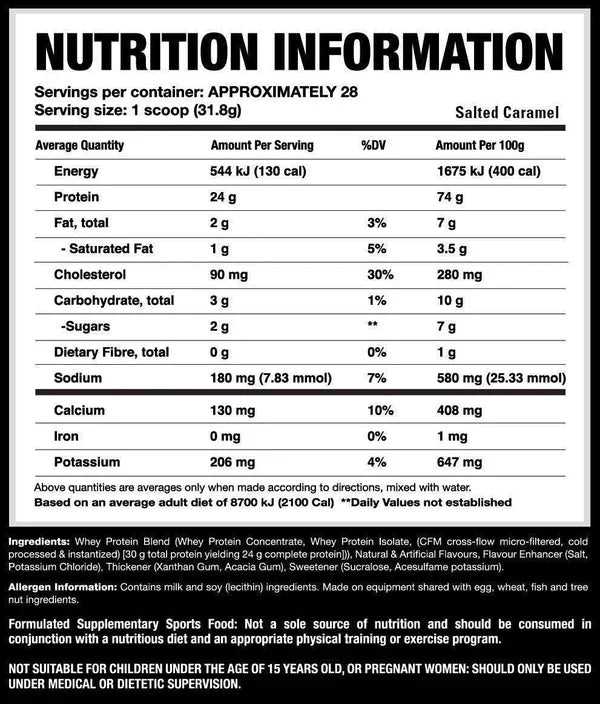 PRECISION WHEY BY PRECISION NUTRITION